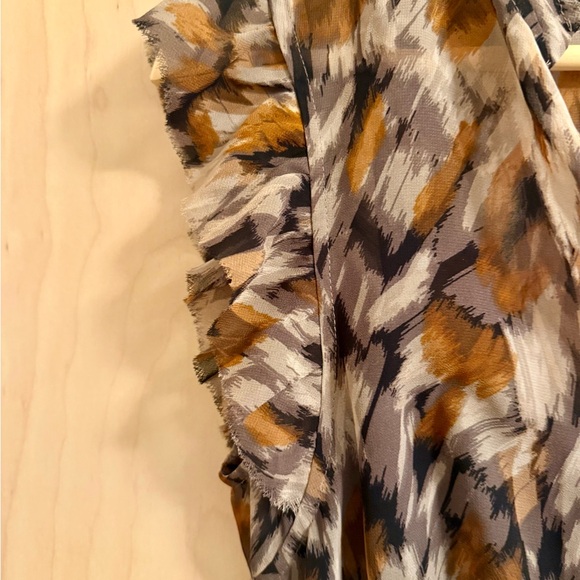 Steve Madden Allegra Flutter Sleeve Midi Dress - Picture 11 of 12